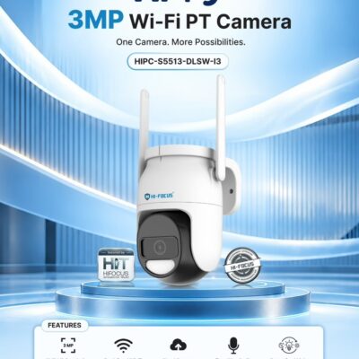 HI-FOCUS 3MP WIFI PT CAMERA